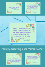 Load image into Gallery viewer, Anxiety Relieving Bible Verse Cards